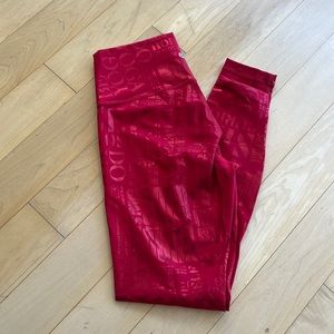 Lululemon Wunder Under Leggings Size 8